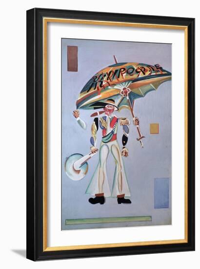 Costume Design for the Operetta Girofle-Giroflia by Ch. Lecocq, 1922-Georgi Bogdanovich Yakulov-Framed Giclee Print