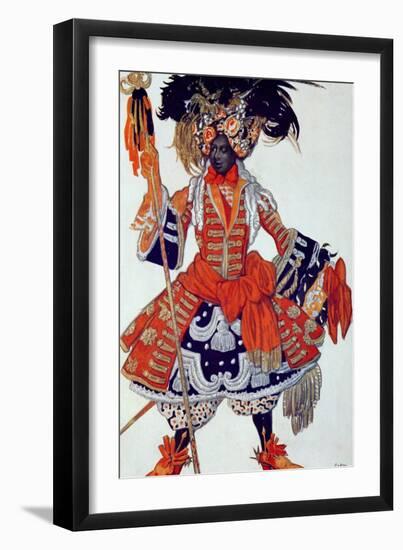 Costume Design For the Queen's Guard, from Sleeping Beauty, 1921-Leon Bakst-Framed Giclee Print