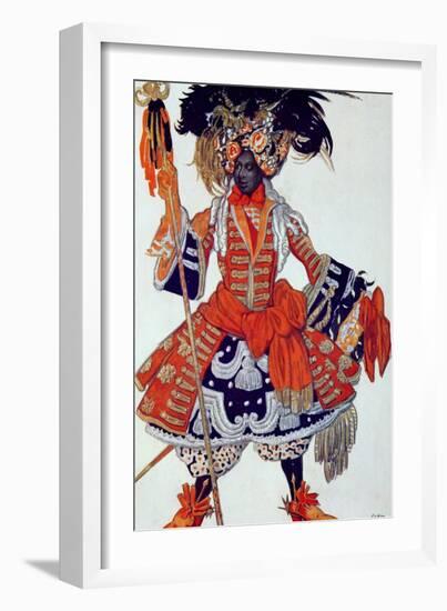 Costume Design For the Queen's Guard, from Sleeping Beauty, 1921-Leon Bakst-Framed Giclee Print