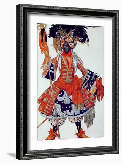 Costume Design For the Queen's Guard, from Sleeping Beauty, 1921-Leon Bakst-Framed Giclee Print