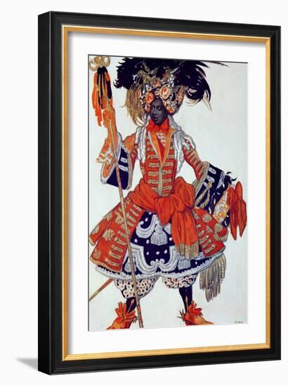 Costume Design For the Queen's Guard, from Sleeping Beauty, 1921-Leon Bakst-Framed Giclee Print