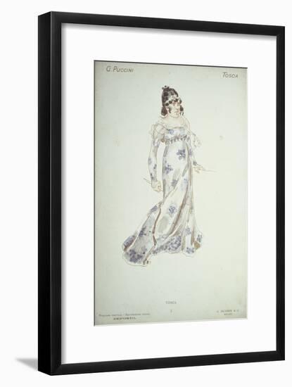 Costume Design in 'Tosca'-Adolfo Hohenstein-Framed Giclee Print