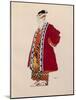 Costume Design-Léon Bakst-Mounted Giclee Print