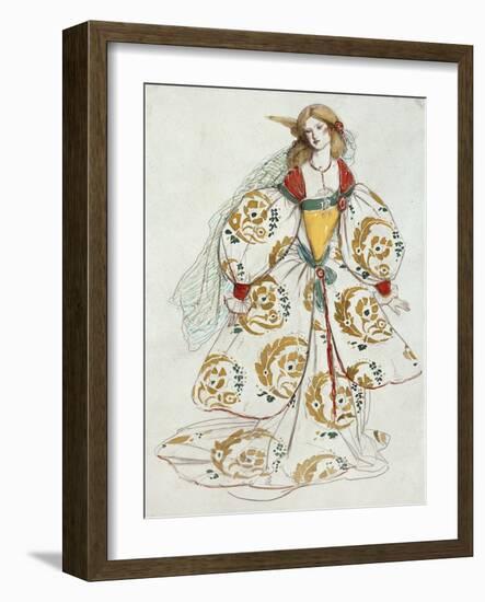 Costume Design-Charles Ricketts-Framed Giclee Print