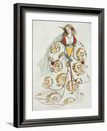 Costume Design-Charles Ricketts-Framed Giclee Print