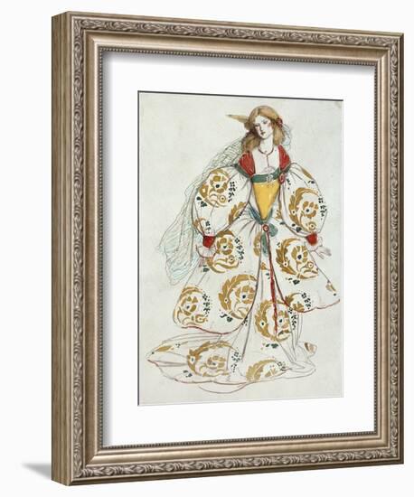 Costume Design-Charles Ricketts-Framed Giclee Print