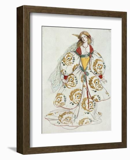 Costume Design-Charles Ricketts-Framed Giclee Print