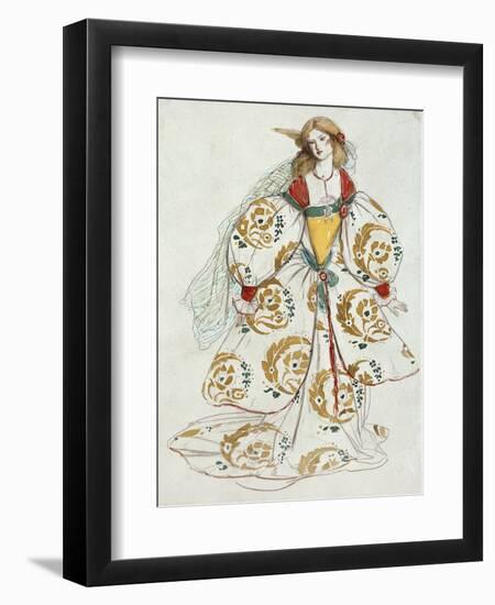 Costume Design-Charles Ricketts-Framed Giclee Print