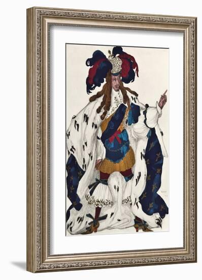 Costume du Roi-Leon Bakst-Framed Premium Giclee Print