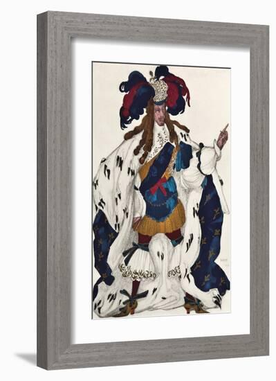 Costume du Roi-Leon Bakst-Framed Premium Giclee Print
