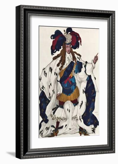 Costume du Roi-Leon Bakst-Framed Premium Giclee Print