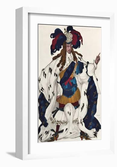 Costume du Roi-Leon Bakst-Framed Premium Giclee Print