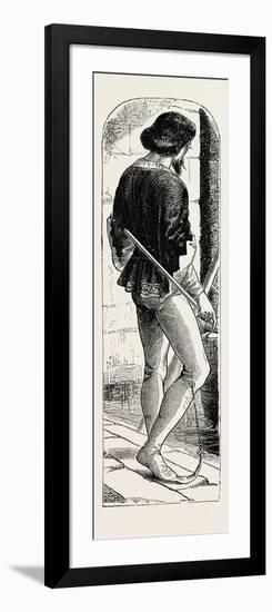 Costume from the Time of Richard II-null-Framed Giclee Print