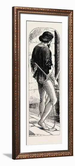 Costume from the Time of Richard II-null-Framed Giclee Print