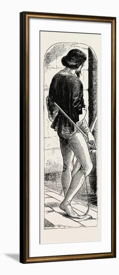 Costume from the Time of Richard II-null-Framed Giclee Print