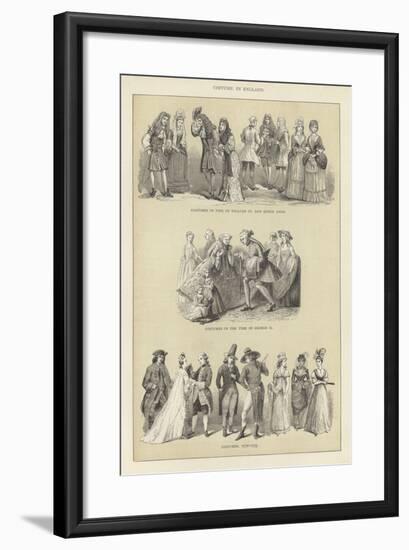 Costume in England-null-Framed Giclee Print