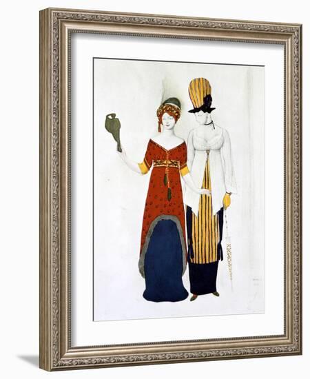 Costume Moderne, 1910-Leon Bakst-Framed Giclee Print