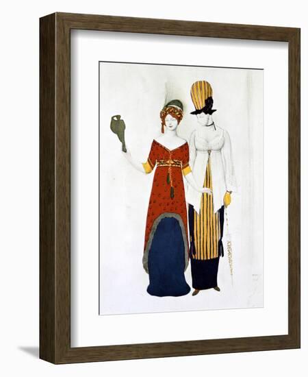 Costume Moderne, 1910-Leon Bakst-Framed Giclee Print