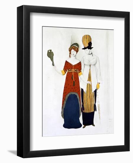 Costume Moderne, 1910-Leon Bakst-Framed Giclee Print