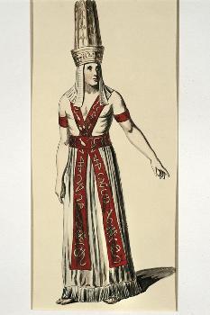 Costume Sketch for Sarastro for Performance the Magic Flute' Giclee Print |  Art.com