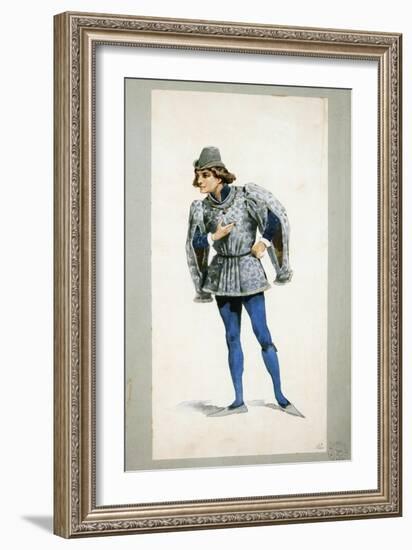 Costume Sketch-Adolfo Hohenstein-Framed Giclee Print