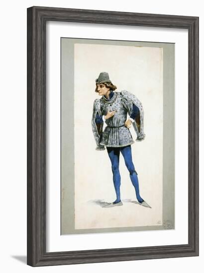 Costume Sketch-Adolfo Hohenstein-Framed Giclee Print