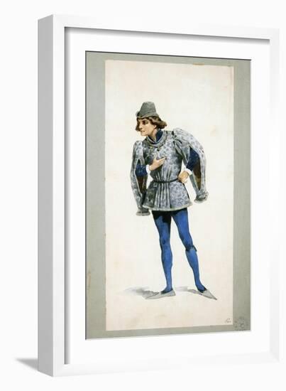 Costume Sketch-Adolfo Hohenstein-Framed Giclee Print