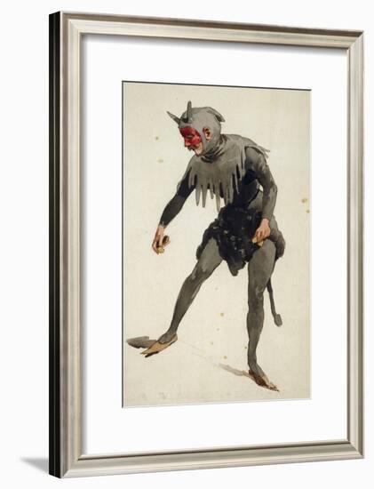 Costume Sketch-Adolfo Hohenstein-Framed Giclee Print