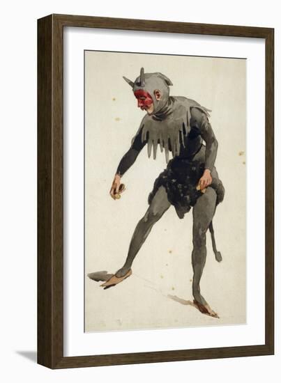 Costume Sketch-Adolfo Hohenstein-Framed Giclee Print