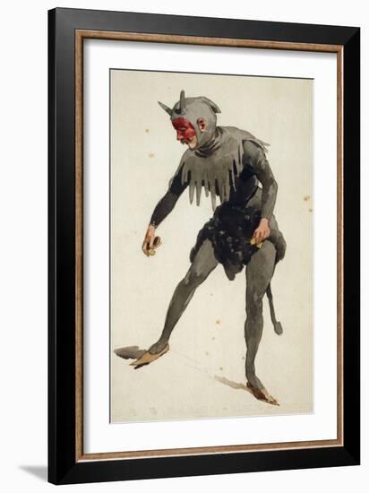 Costume Sketch-Adolfo Hohenstein-Framed Giclee Print