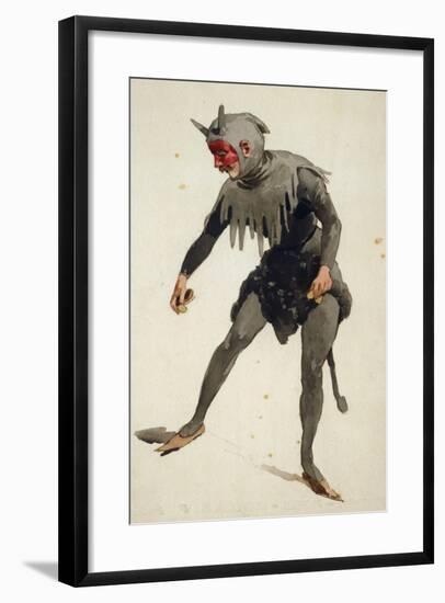 Costume Sketch-Adolfo Hohenstein-Framed Giclee Print