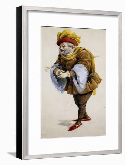 Costume Sketch-Adolfo Hohenstein-Framed Giclee Print