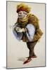 Costume Sketch-Adolfo Hohenstein-Mounted Giclee Print