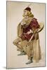 Costume Sketch-Adolfo Hohenstein-Mounted Premium Giclee Print