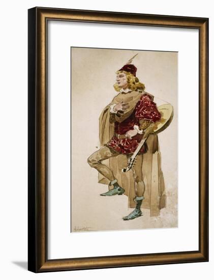 Costume Sketch-Adolfo Hohenstein-Framed Giclee Print