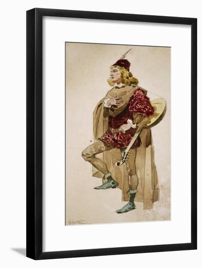 Costume Sketch-Adolfo Hohenstein-Framed Giclee Print