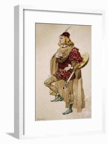 Costume Sketch-Adolfo Hohenstein-Framed Giclee Print