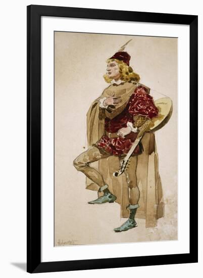 Costume Sketch-Adolfo Hohenstein-Framed Giclee Print