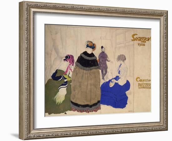 Costume Studies (W/C)-Leon Bakst-Framed Giclee Print