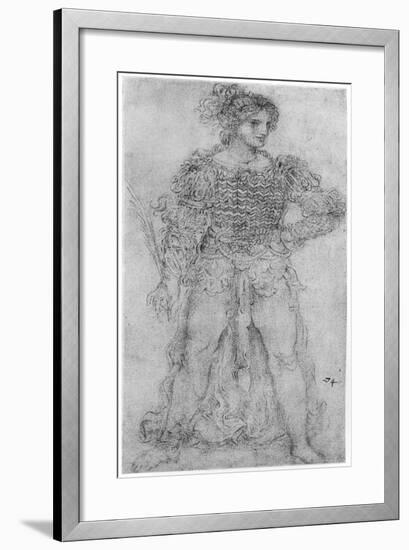 Costume Study, 1954-Leonardo da Vinci-Framed Giclee Print