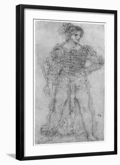 Costume Study, 1954-Leonardo da Vinci-Framed Giclee Print