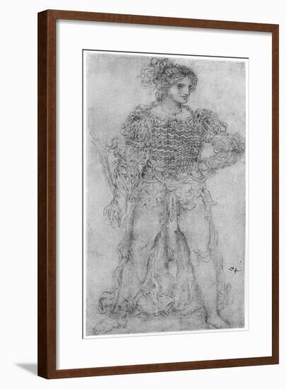 Costume Study, 1954-Leonardo da Vinci-Framed Giclee Print