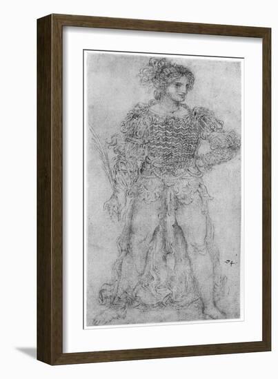 Costume Study, 1954-Leonardo da Vinci-Framed Giclee Print