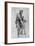 Costume Study, Late 15th or Early 16th Century-Leonardo da Vinci-Framed Giclee Print