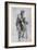 Costume Study, Late 15th or Early 16th Century-Leonardo da Vinci-Framed Giclee Print