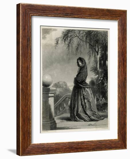 Costume, Tartan Craze C19-JC Armytage-Framed Art Print