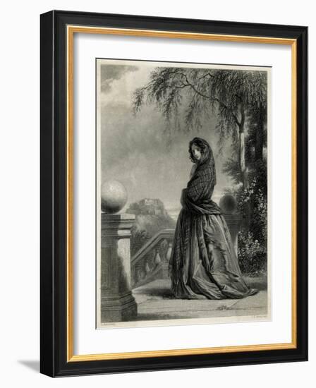 Costume, Tartan Craze C19-JC Armytage-Framed Art Print