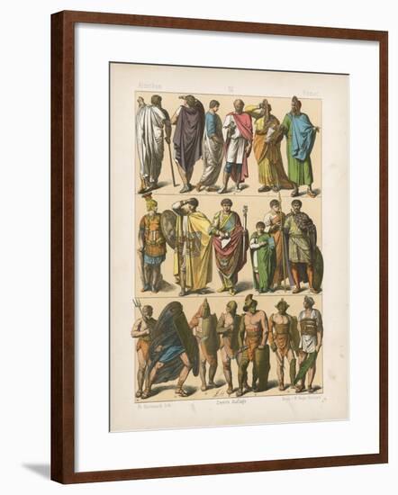 Costume-German School-Framed Giclee Print