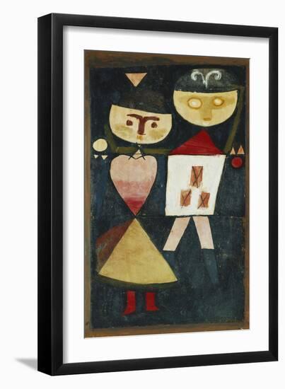 Costumed Couple-Paul Klee-Framed Giclee Print