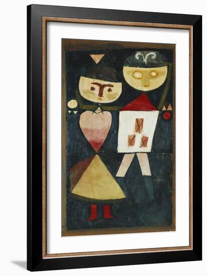 Costumed Couple-Paul Klee-Framed Giclee Print